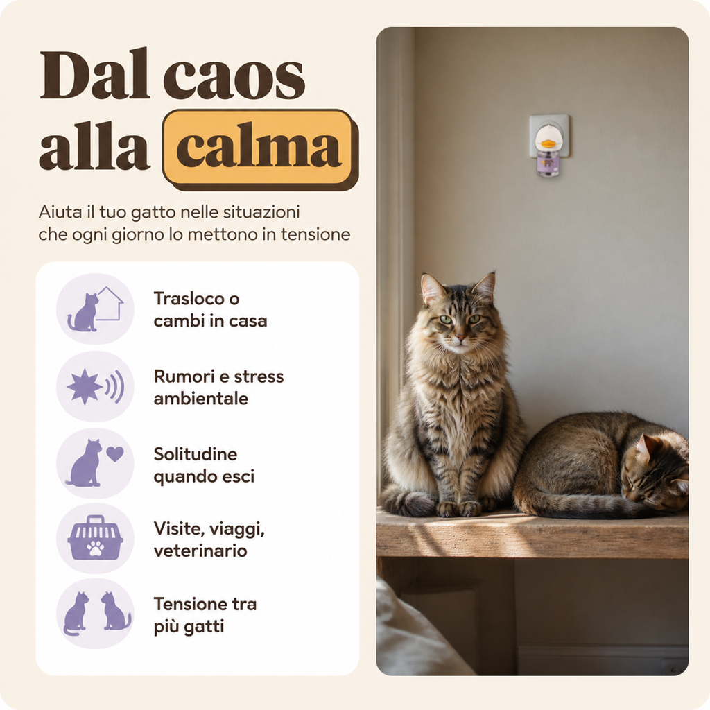Diffusore Antistress Per Gatti