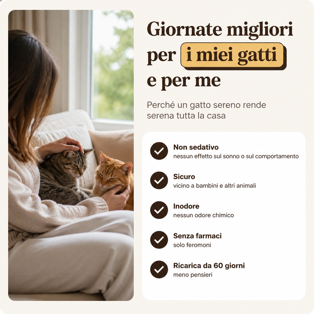 Diffusore Antistress Per Gatti