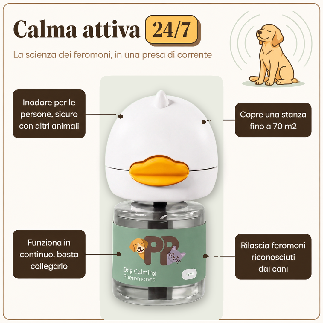Diffusore Antistress Per Cani